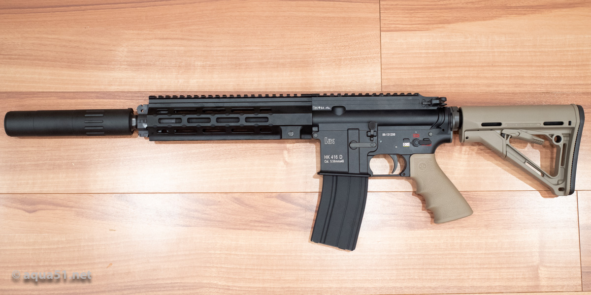 日本安い DYTAC HK416用MK15ハンドガード レプリカ FDE | artfive.co.jp