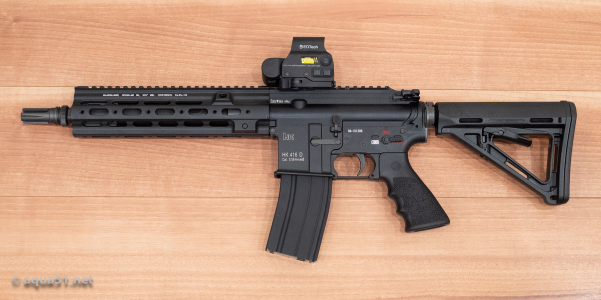 Z-parts HK416 SMRハンドガード購入しました | aqua5150 gear review