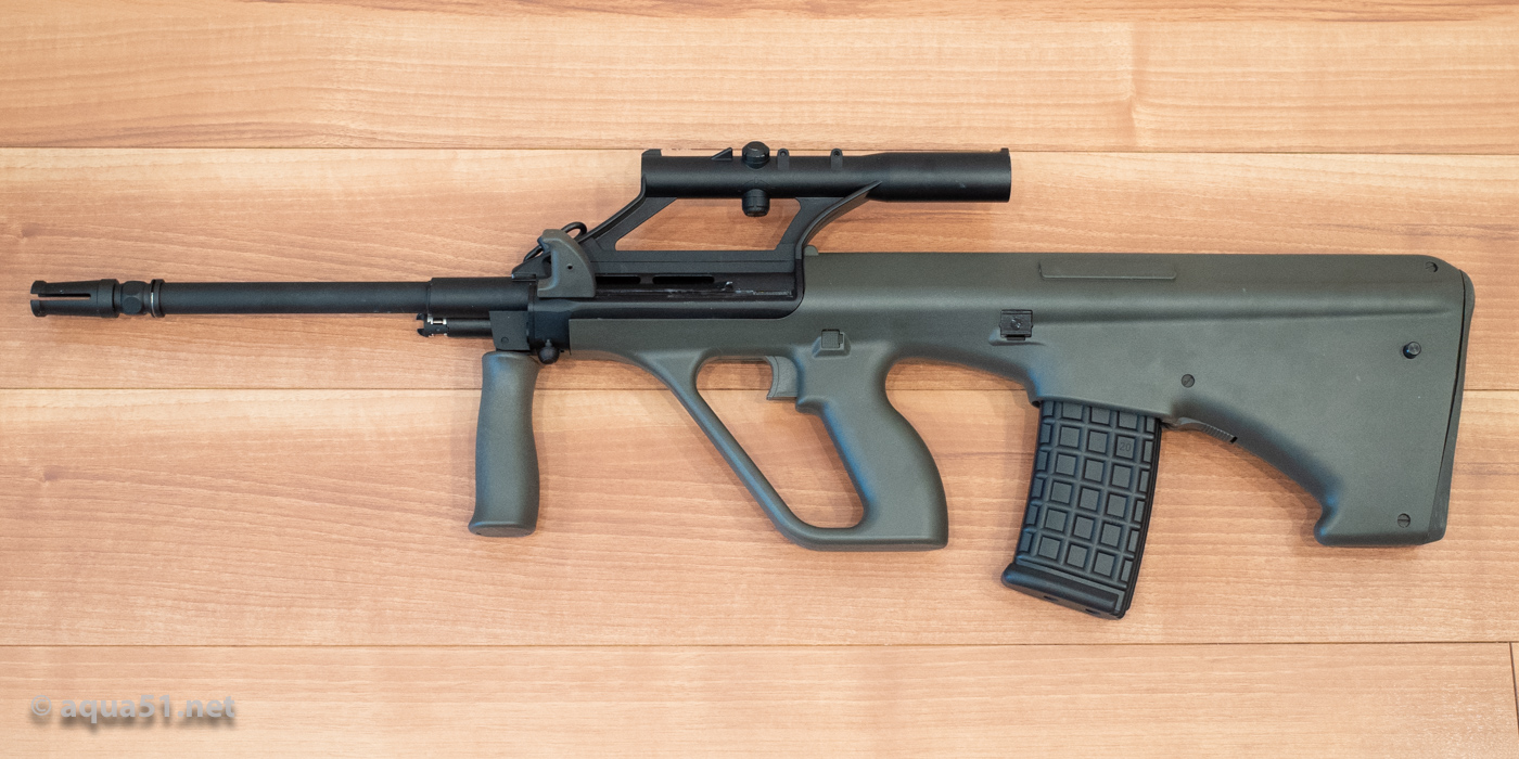 GHK Steyr AUG OD購入しました | aqua5150 gear review